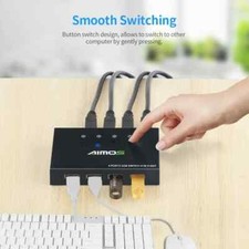 Aimos  HDMI 2 Port kvm switch AM-KVM201 for 4K picture