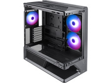 MSI MPG VIXTA 300R PZ Mid-Tower ATX Gaming PC Case - Floating Base Design, picture