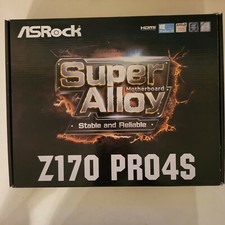 ASRock Z170M Pro4S Micro ATX DDR4 Computer Motherboard desktop gaming picture