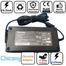 Original MSI GL73 8RD-421US GAMING LAPTOP CHARGER A11-200P1A 200W 7.4*5.0mm Cord picture