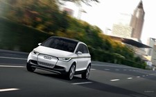 Cars audi concept Desk Mat Stitched picture