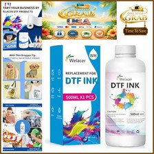 DTF Ink White 500ml Heat Transfer Refill for ET-8550 I3200 XP600 DTF Printer picture