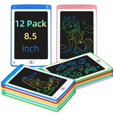 TQU LCD Writing Tablet 12 Pack, 12 Pack Color picture
