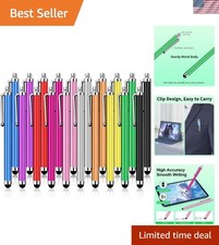 20-Pack High Precision Stylus Pens for Touchscreens, Ideal for Writing & Drawing picture