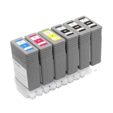 6PC For PFI-107 Ink Cartridges For Canon iPF 670 680 685 770 780 785 picture