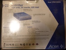 Acer CD ReWriter CRW1832A 2x Write 6x Read Brand New Sealed picture