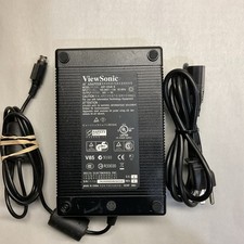 Genuine ViewSonic AC Adapter #ADP-120UB B - 24 V 5A; 4 Pin Connector W/AC CORD picture