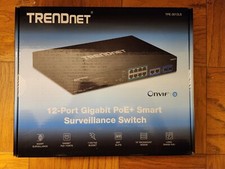 TRENDnet TPE-3012LS, 12-Port Gigabit PoE+ Smart Surveillance Switch picture