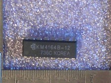 RAM KM4164B-12 64K X 1 DRAM RAM DIP 16 picture