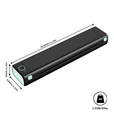 PORTABLE WIRELESS PRINTER INK-LESS PRINTER picture