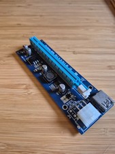 Box of 40+ GPU Riser boards with usb cables and pcie to usb - gpu mining picture