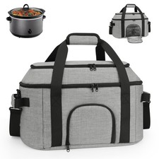 Slow Cooker Carrier Bag Double Layer for 6-8 Quart Portable Travel Case picture