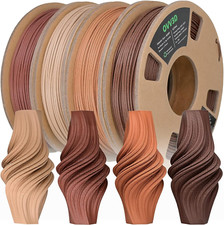 Wood 3D Printer Filament Bundle, Wood PLA Filament 1.75Mm Bundle, Wood Filament picture