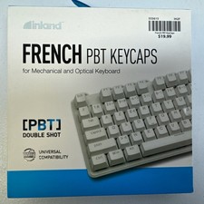 inland FRENCH PBT KEYCAPS for keyboard picture