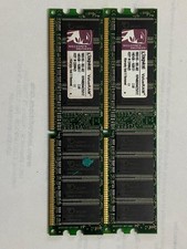 Kingston 512MB x 2 PC-3200U 400MHZ 16-chips 184-pins for Desktop picture