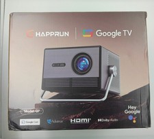 Happrun Q7 1920 x 1080 Google TV Enabled LED LCD Projector NEW picture
