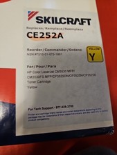 Yellow Laser Toner Cartridge CE252A Skill Craft. Old, but Unused. picture