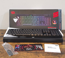 Redragon Horus Pro K618-RGB-PRO Wired/Wireless Mechanical RGB Keyboard Black picture