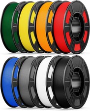 8 Color PETG 3D Printer Filament Bundle, Multicolor Pack, 0.25kg*8 picture
