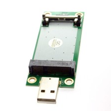 USB 2.0 to MINI PCI-E Wireless WWAN Adapter Card & SIM Card Slot Module Testing picture