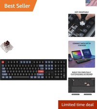 K10 Pro Wireless Custom Mechanical Keyboard, Full-Size QMK/VIA Programmable B... picture