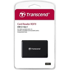 Transcend RDF9 Card Reader USB3.1 for CF/SD/SDHC/SDXC/Micro SD SDHC SDXC US picture