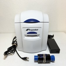 Magicard Pronto STD Color ID Card Printer 3649-0001 - w/ Power Supply picture