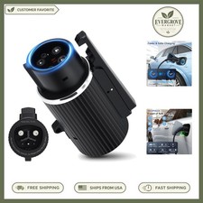 Weather-Resistant NACS to J1772 Charger Adapter - 80A Power & Secure Lock picture