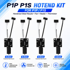 Fully Hotend Kit for Bambu Lab P1P P1S 3D Printer Parts with Cooling Fan Heater picture