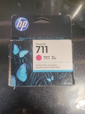 HP 711 Magenta DesignJet Ink Cartridge, CZ131A Exp 11/2022 #36 picture