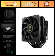 Dual Tower CPU Air Cooler, 2x High-Airflow PWM Fans, 7 Heatpipes, Intel/AMD Comp picture
