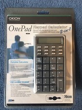 2 In 1 Keypad Calculator With Retractable USB Cord Okion Brand New Sealed picture