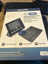 DigiPower Extended Battery Case w/ Protective Smart Cover for iPad 2 & iPad 3 picture