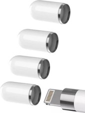 4 Pack Apple Pencil Cap Top Magnetic Adapter 1st Gen Replacement Accessories New picture
