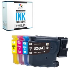 4-Pack Compatible CMYi LC506XL Ink Cartridges Combo fit Brother MFC-J4555DW picture
