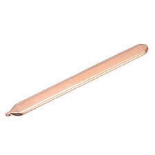 Copper Flat Heat Pipe for Cooling Laptop CPU GPU Heatsink 70mm x 8mm x 3mm picture