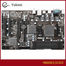 FOR ASROCK 980DE3/U3S3 DDR3*4 AMD RX881 32GB ATX Motherboard Test OK picture