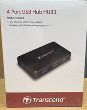Transcend 4-port USB HUB3 High Output Adapter (P/N: UC-HUB-USB) picture