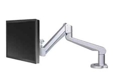 ESI Ergo EDGE-MAX-SLV Heavy Duty Single Monitor Arm 17.6 to 44 lb. Silver Finish picture
