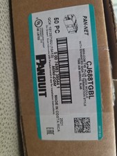 Panduit CJ688TGBL UTP Jack Module - Black BOX OF 50 picture