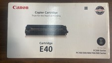 Canon Genuine E40 Black Toner Cartridge Compatible with PC100/300/400/700/900 picture