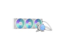 Fractal Design Radius 360 RGB White 360mm AIO CPU Liquid Cooler (ARGB Gen 2, picture