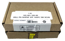 (QTY 2) Dell 16Gbps SFP+ Fiber Channel 300m MMF LC Transceiver NHPNF 105-001-109 picture