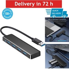 VIENON 4-Port USB 3.0 Hub USB-A Splitter Adapter with LED picture