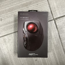ELECOM DEFT PRO Trackball Mouse Tri-Mode Bluetooth Wireless Wired M-DPT1MRXBK picture