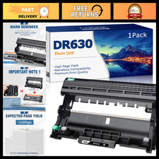 Replacement Drum Unit for Brother DR630 DR660 | High Yield, 1 Pack picture