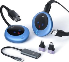 Wireless HDMI Transmitter and Receiver, 4K Decode 1080P Output picture