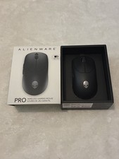 Alienware Pro Wireless Gaming Mouse Black New Open Box Complete picture
