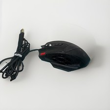 Zelotes T-90 Wired USB Optical Gaming Mouse 8200 DPI 8-Button Black/Red picture