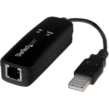 StarTech 56K USB Dial-up and Fax Modem V.92 External Hardware Based picture